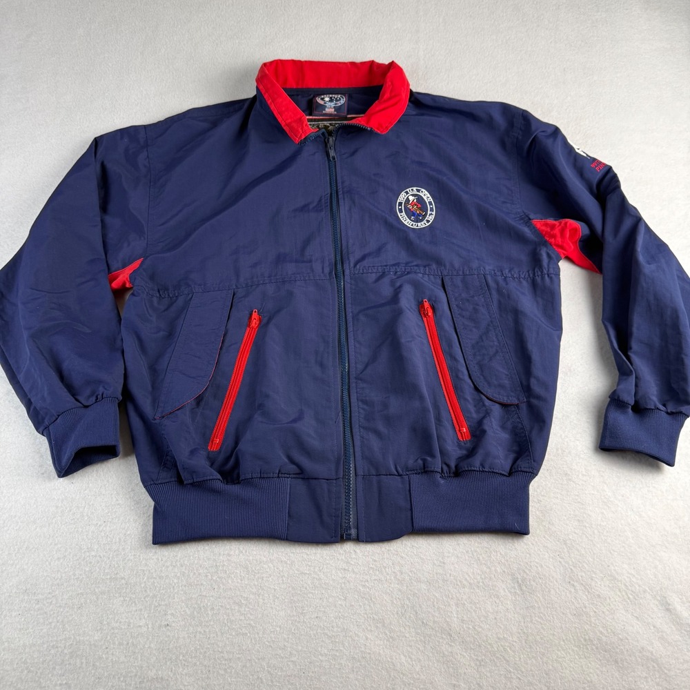 Vintage Starbus 1999 US Open Pinehurst No 2 Golf Jacket Navy Small Men's